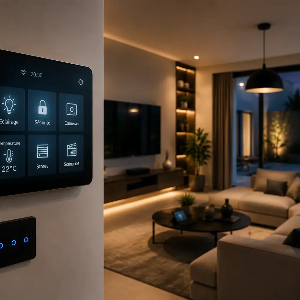 Solution domotique pour maison intelligente au Maroc