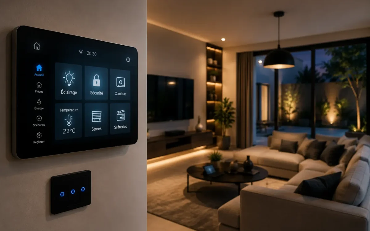 Solution domotique pour maison intelligente au Maroc