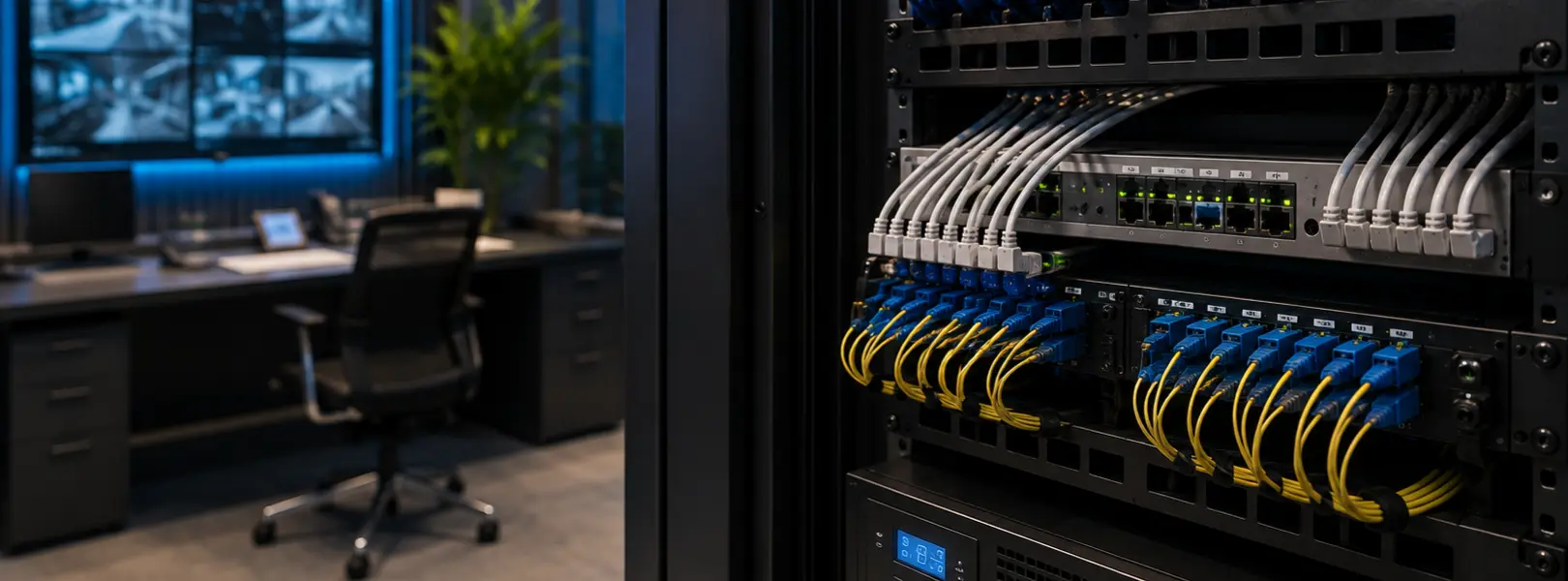 Installation de courant faible et fibre optique à Marrakech