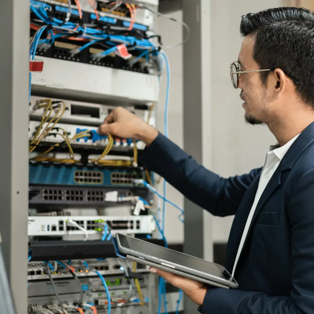 Installation de réseau informatique professionnel au Maroc